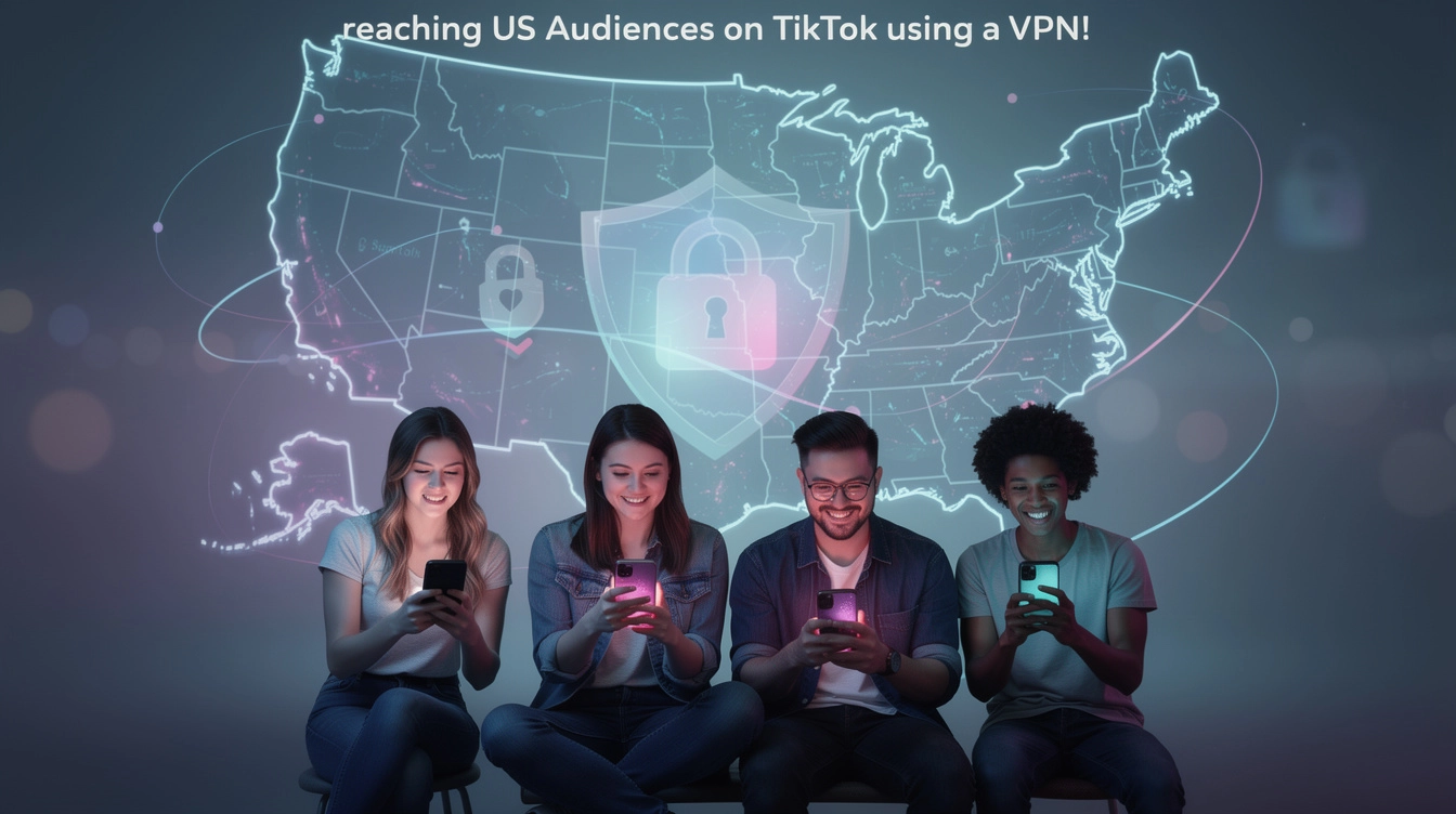 How to Reach US Audiences on TikTok with a VPN